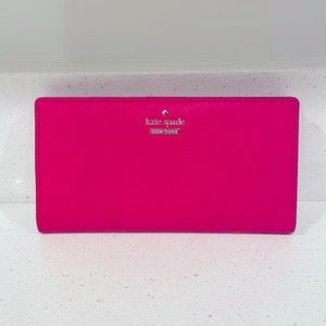 NWT Kate Spade Cameron Street Stacy Wallet Pink